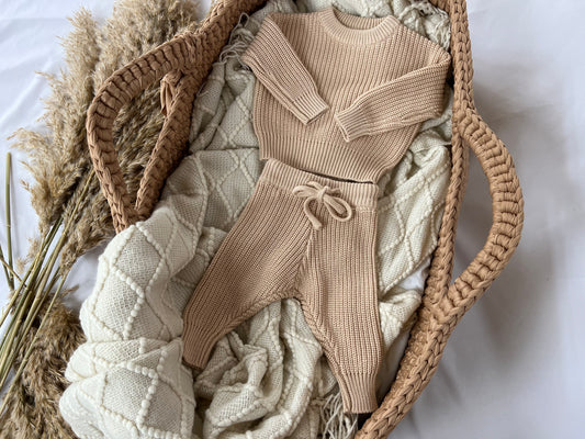 Baby Strick Zweiteiler