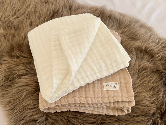Flauschige Swaddle Decke