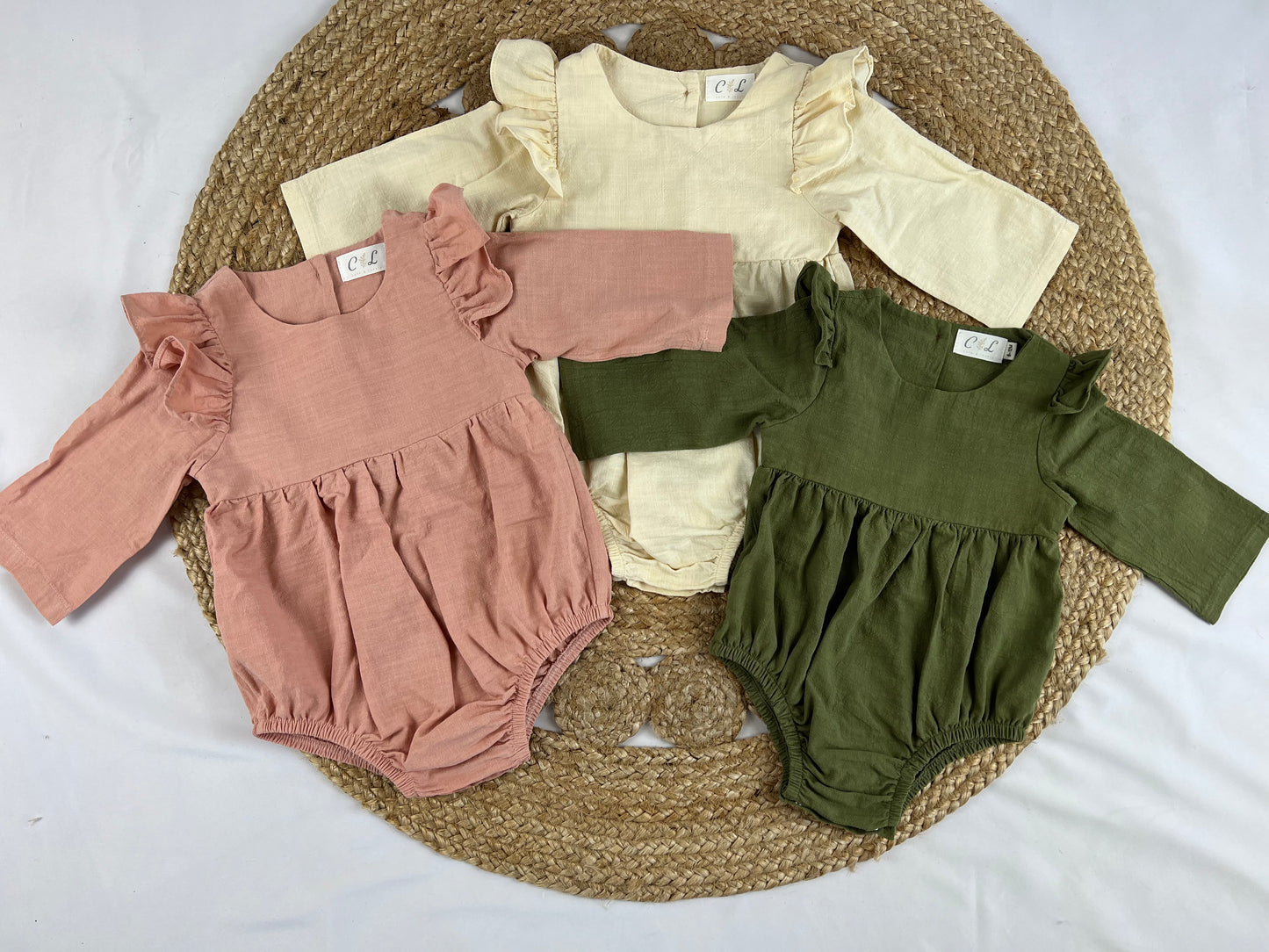 Baby Body Leinenlook