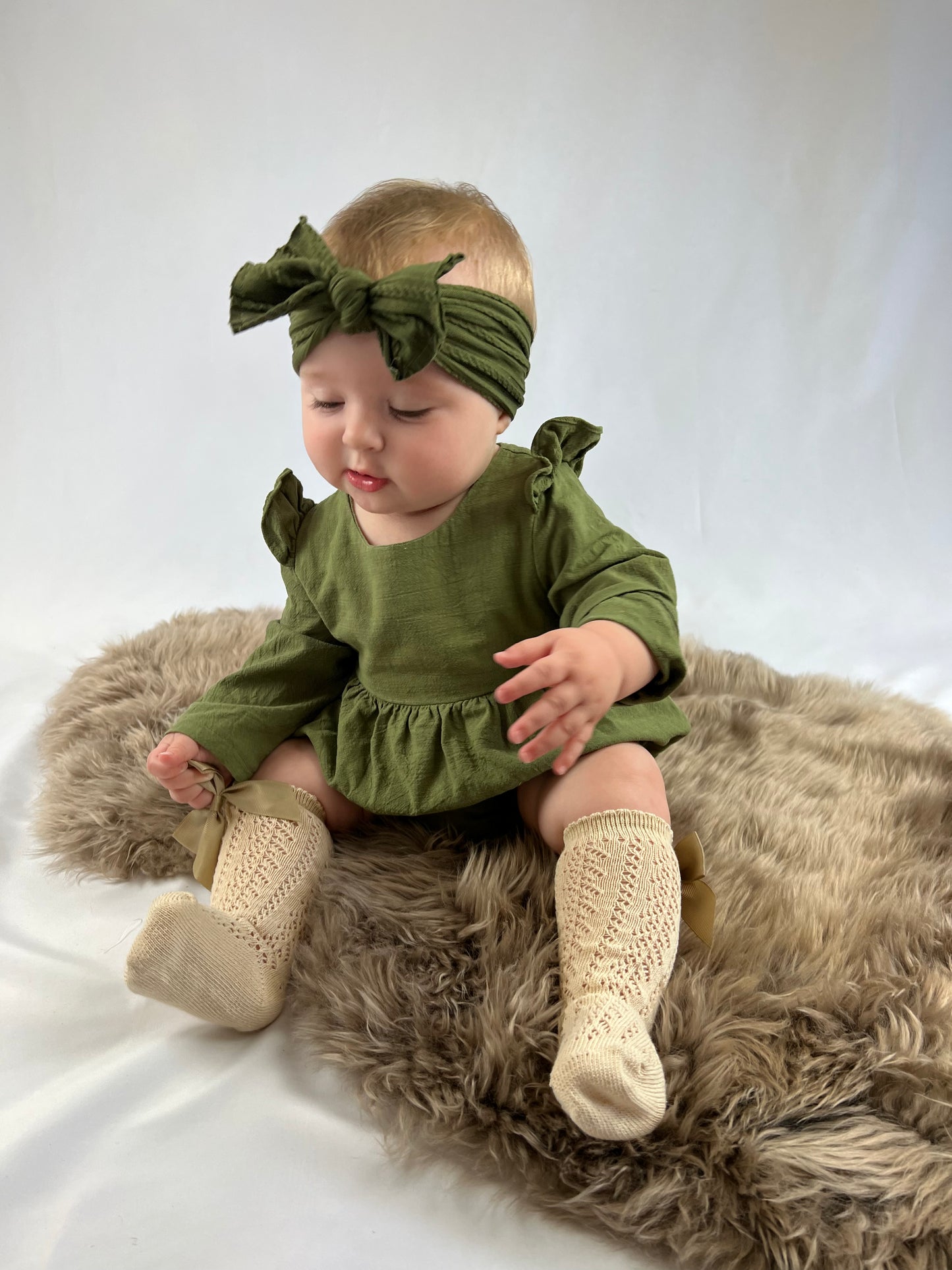 Baby Body Leinenlook